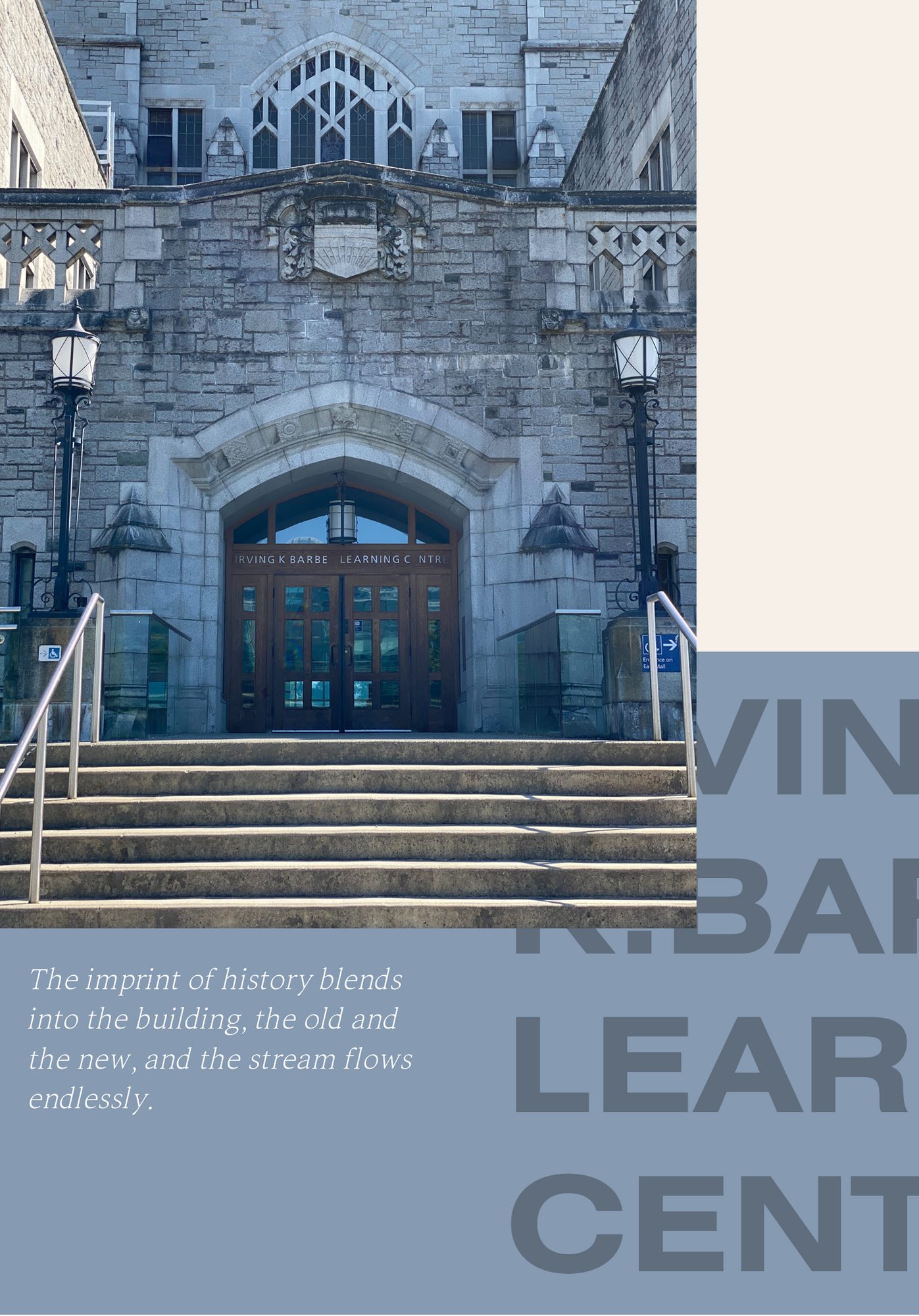 Light and Stairway architecture poster